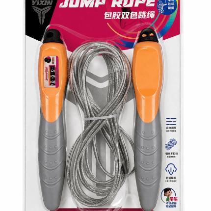 Digital Jump Rope with Counter & Steel Wire