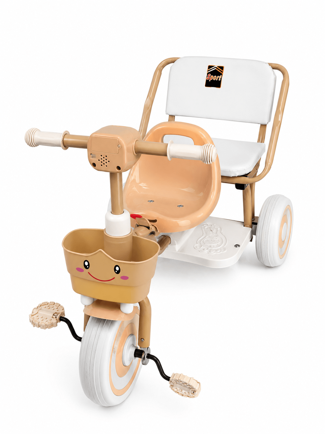 Kids Tricycle with Seat & Backrest