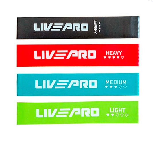 LIVEPRO Resistance Loop Band Set