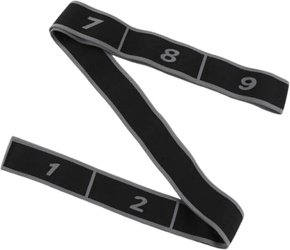 Numbered Stretch Resistance Band – 12 Levels