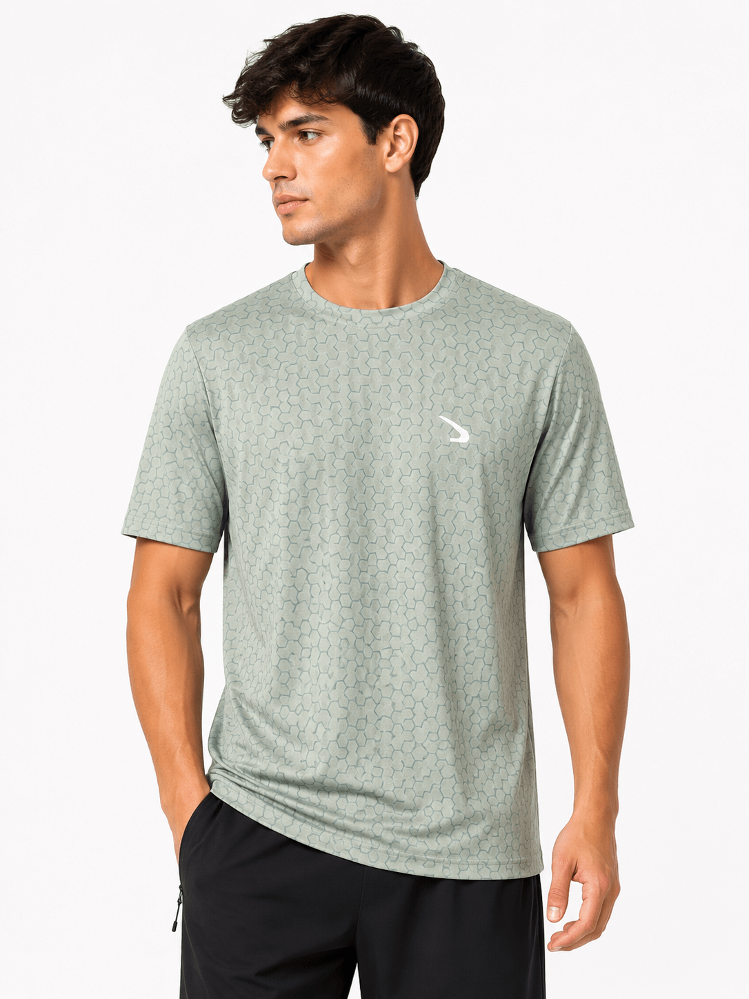 Men’s Full Lycra Sports T-Shirt