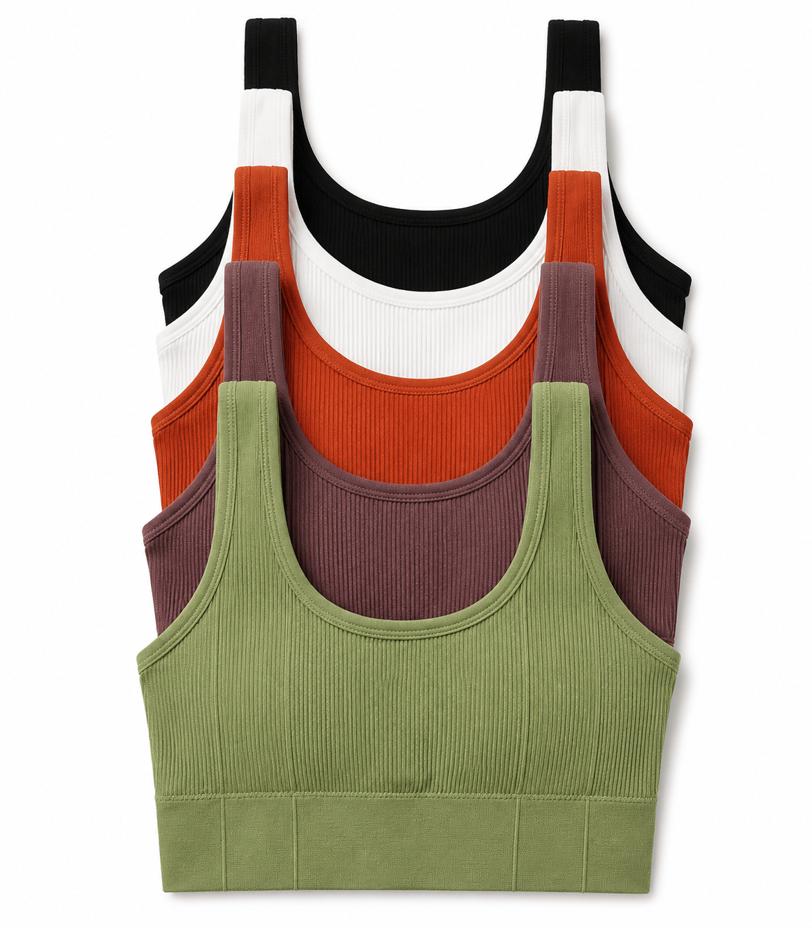 Women’s Ribbed Sports Bra