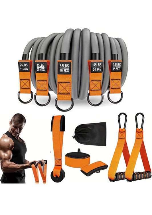 Resistance Bands Set – 5 Levels