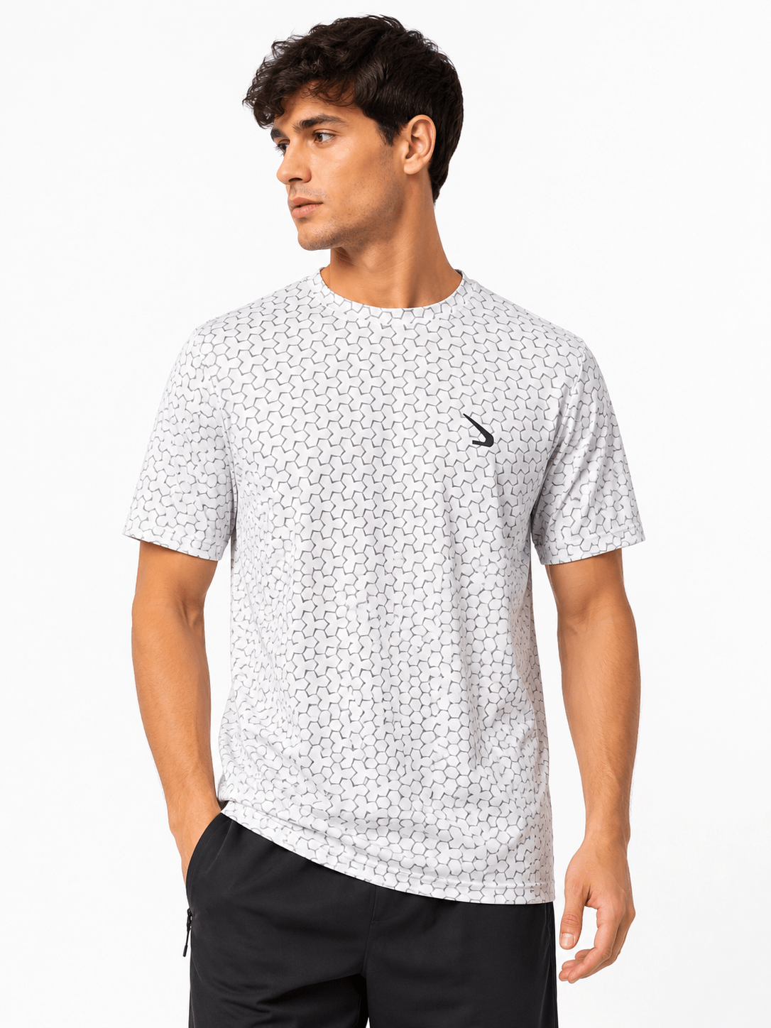Men’s Full Lycra Sports T-Shirt