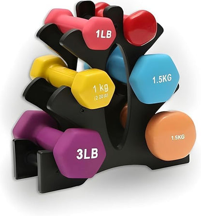 dumbbell holder 6-piece
