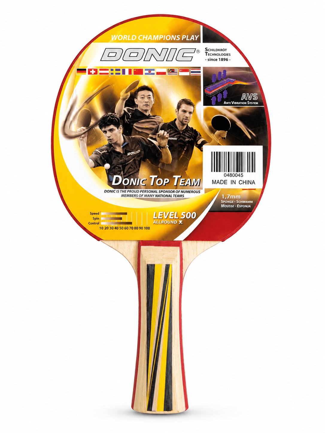 Donic 500 Table Tennis Racket