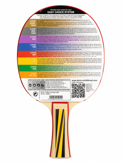 Donic 500 Table Tennis Racket