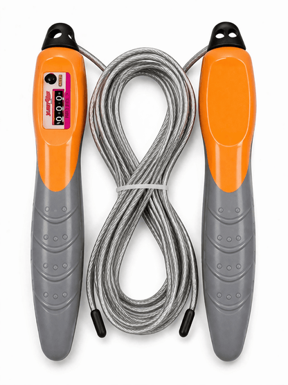Digital Jump Rope with Counter & Steel Wire