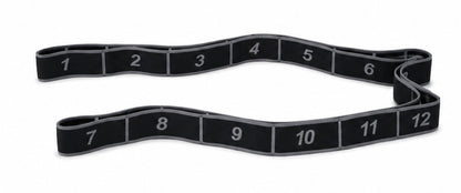 Numbered Stretch Resistance Band – 12 Levels