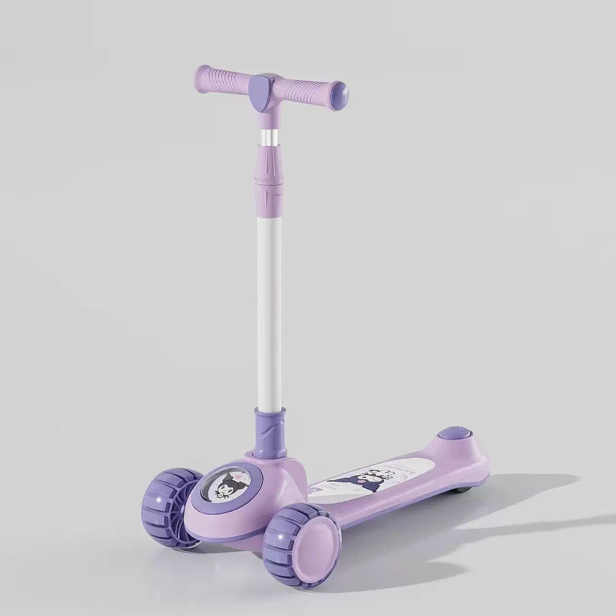 3-Wheel Scooter with Support Wheels