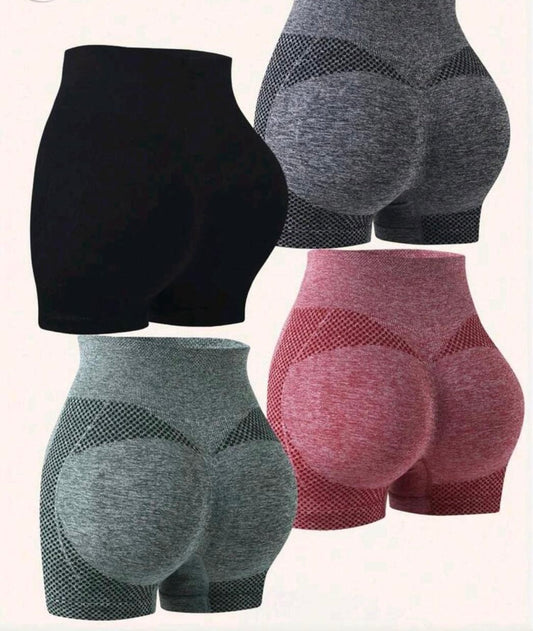 High Waist Gym Shorts