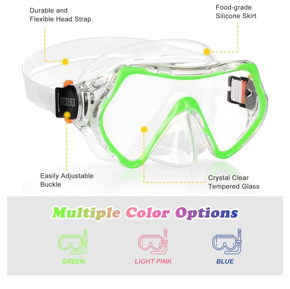 Track snorkeling set