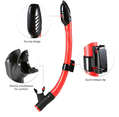 Track Silicone Snorkeling Set
