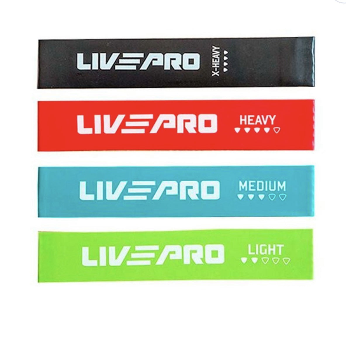 LIVEPRO Resistance Loop Band Set