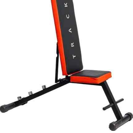 Track Red Black Multi-Position Bench Small With High-Quality Materials for Workout – Black