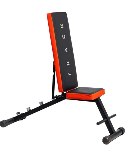 Track Red Black Multi-Position Bench Small With High-Quality Materials for Workout – Black