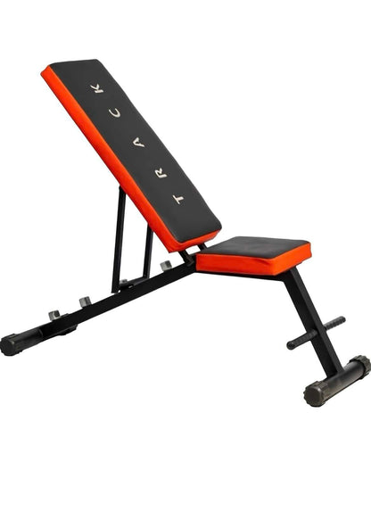 Track Red Black Multi-Position Bench Small With High-Quality Materials for Workout – Black
