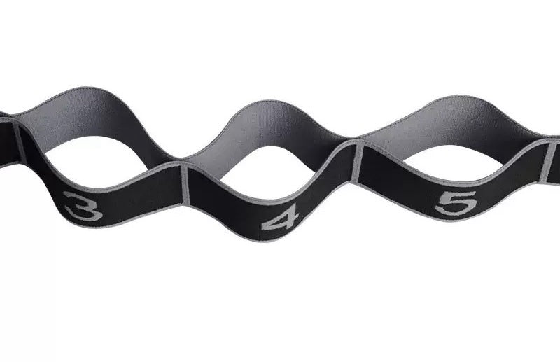 Numbered Stretch Resistance Band – 12 Levels