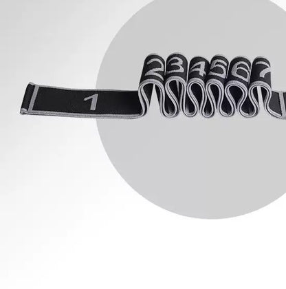 Numbered Stretch Resistance Band – 12 Levels