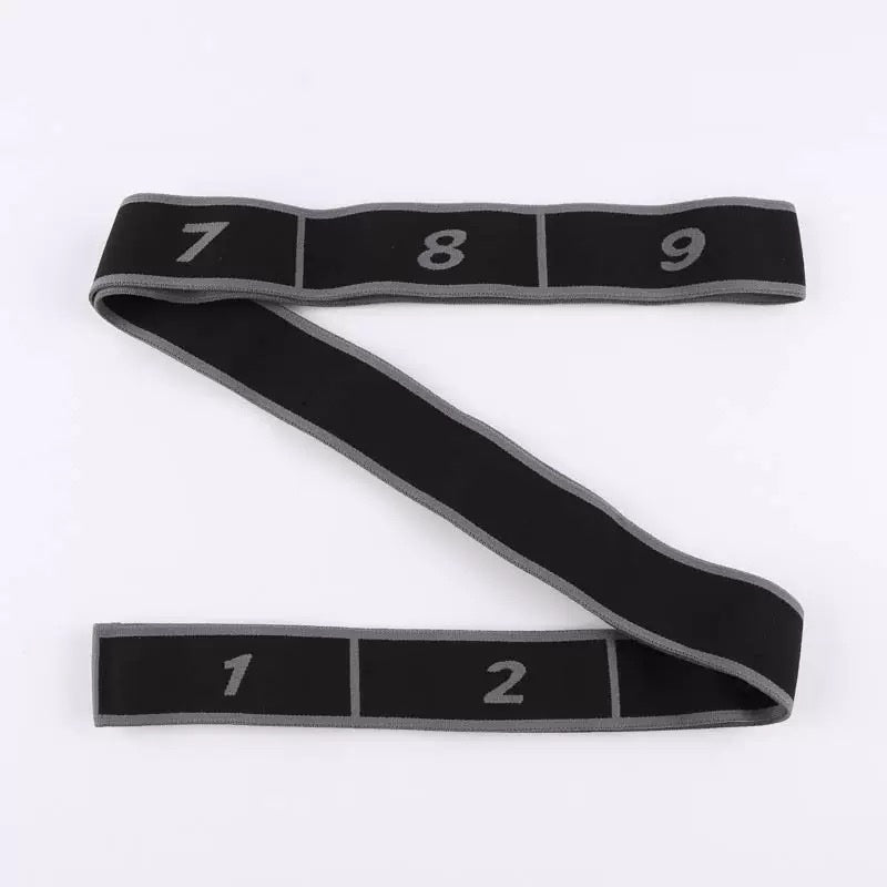 Numbered Stretch Resistance Band – 12 Levels