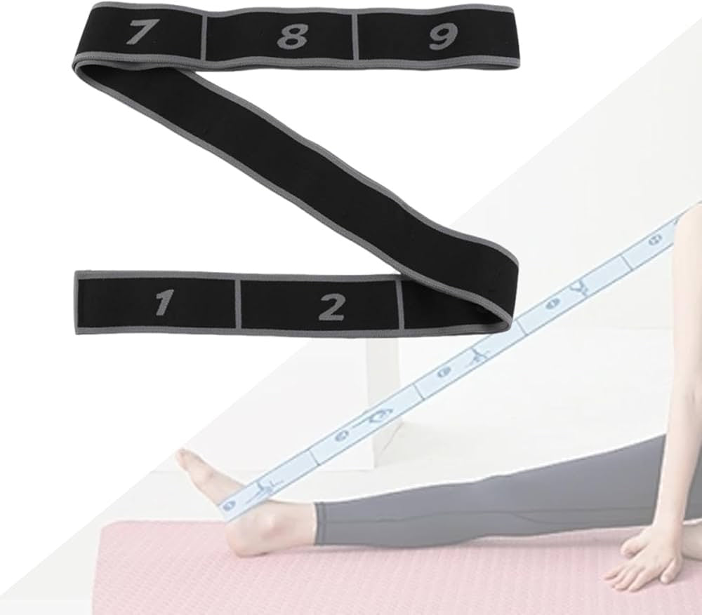 Numbered Stretch Resistance Band – 12 Levels