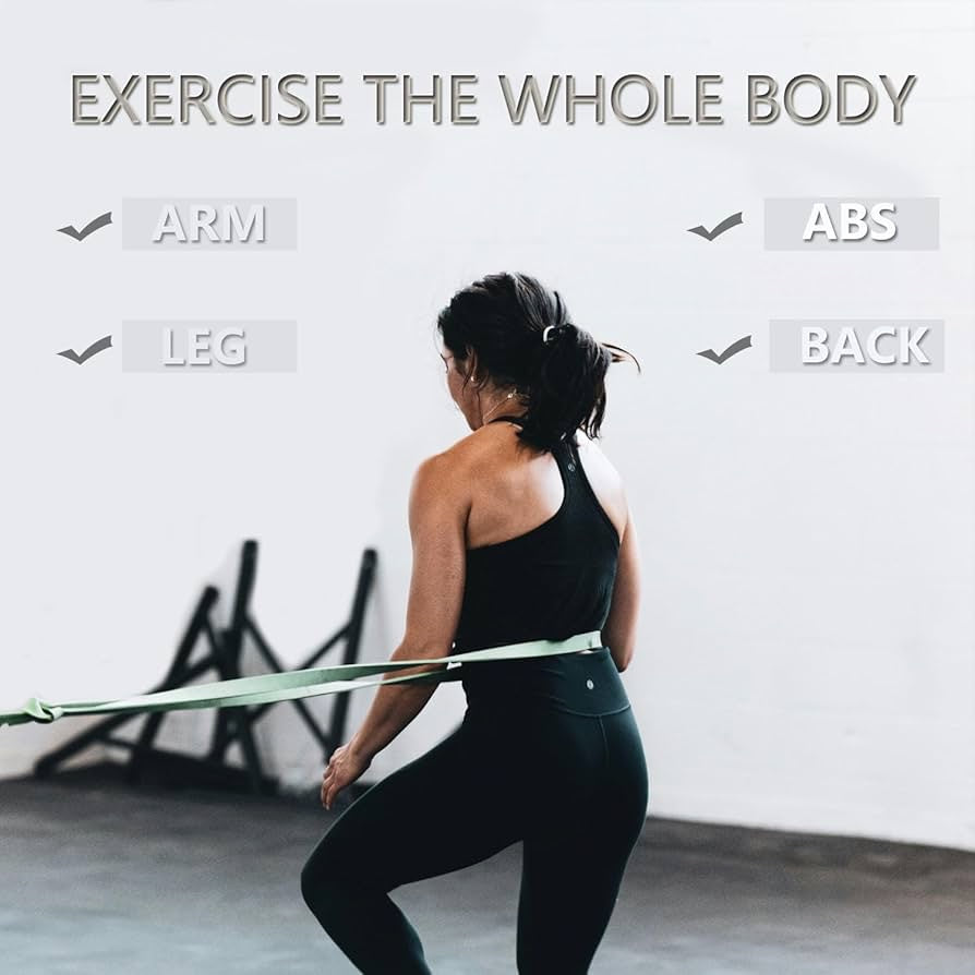 Numbered Stretch Resistance Band – 12 Levels