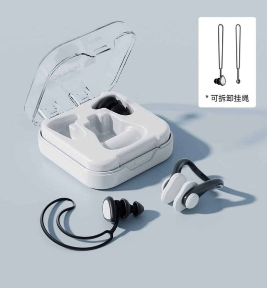 Swimming plugs for nose and ears – Black