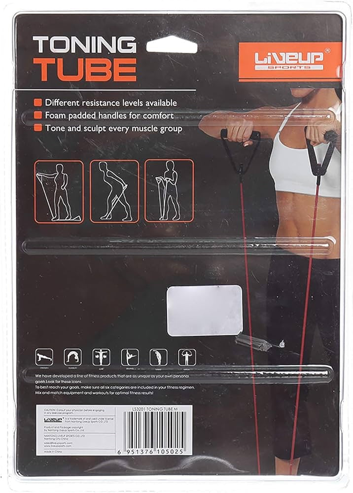 LIVEUP Sports Exercise Toning Tube LS3201