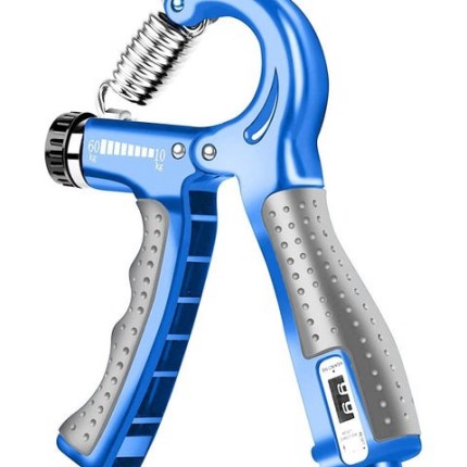 Hand grip with counter