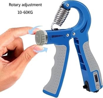 Hand grip with counter