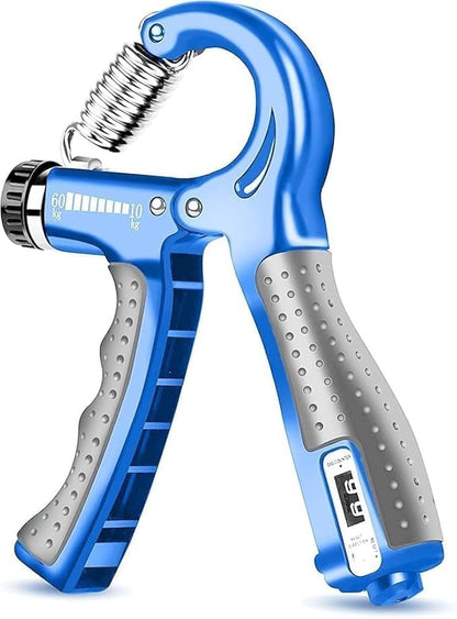 Hand grip with counter