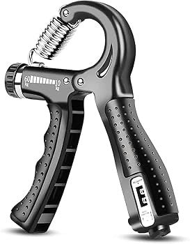 Hand grip with counter