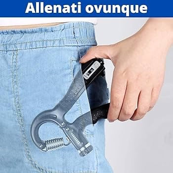 Hand grip with counter