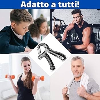 Hand grip with counter