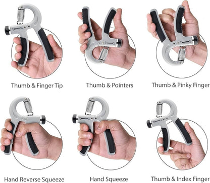 Hand grip with counter