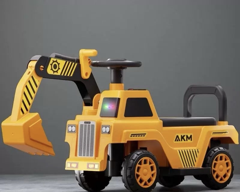 Kids Excavator Ride-On Car