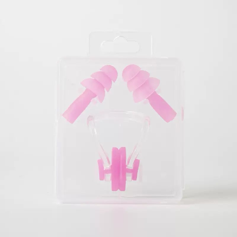 Swimming Nose Clip and Ear Plug Set