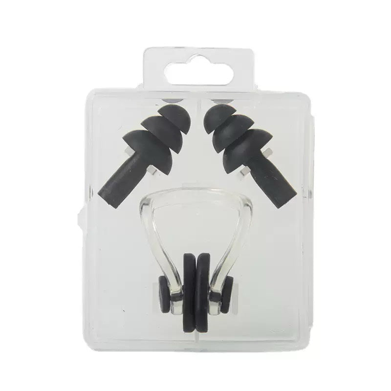 Swimming Nose Clip and Ear Plug Set