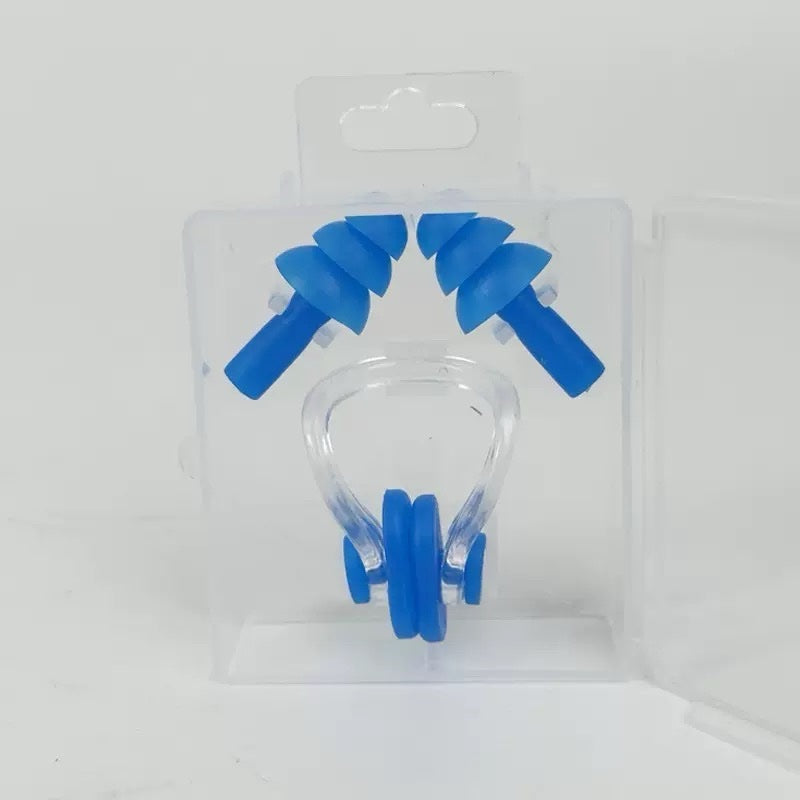 Swimming Nose Clip and Ear Plug Set