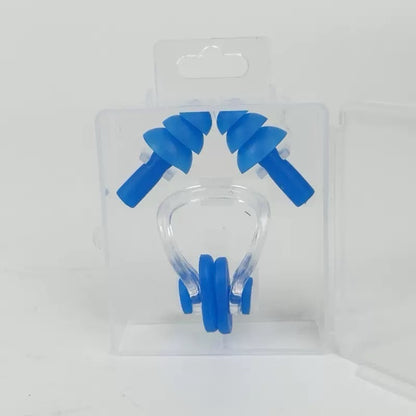 Swimming Nose Clip and Ear Plug Set
