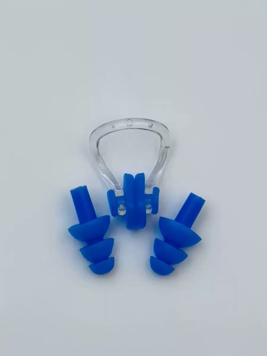 Swimming Nose Clip and Ear Plug Set