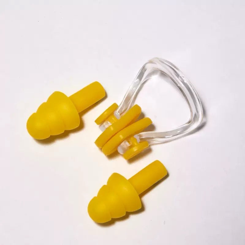 Swimming Nose Clip and Ear Plug Set