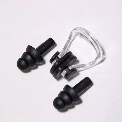 Swimming Nose Clip and Ear Plug Set