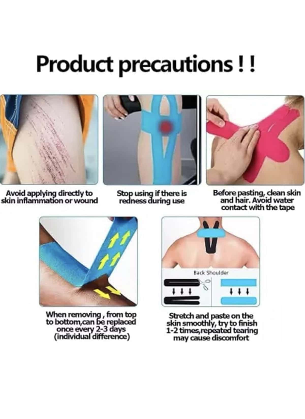 Sport kinesiology tape 5cm
