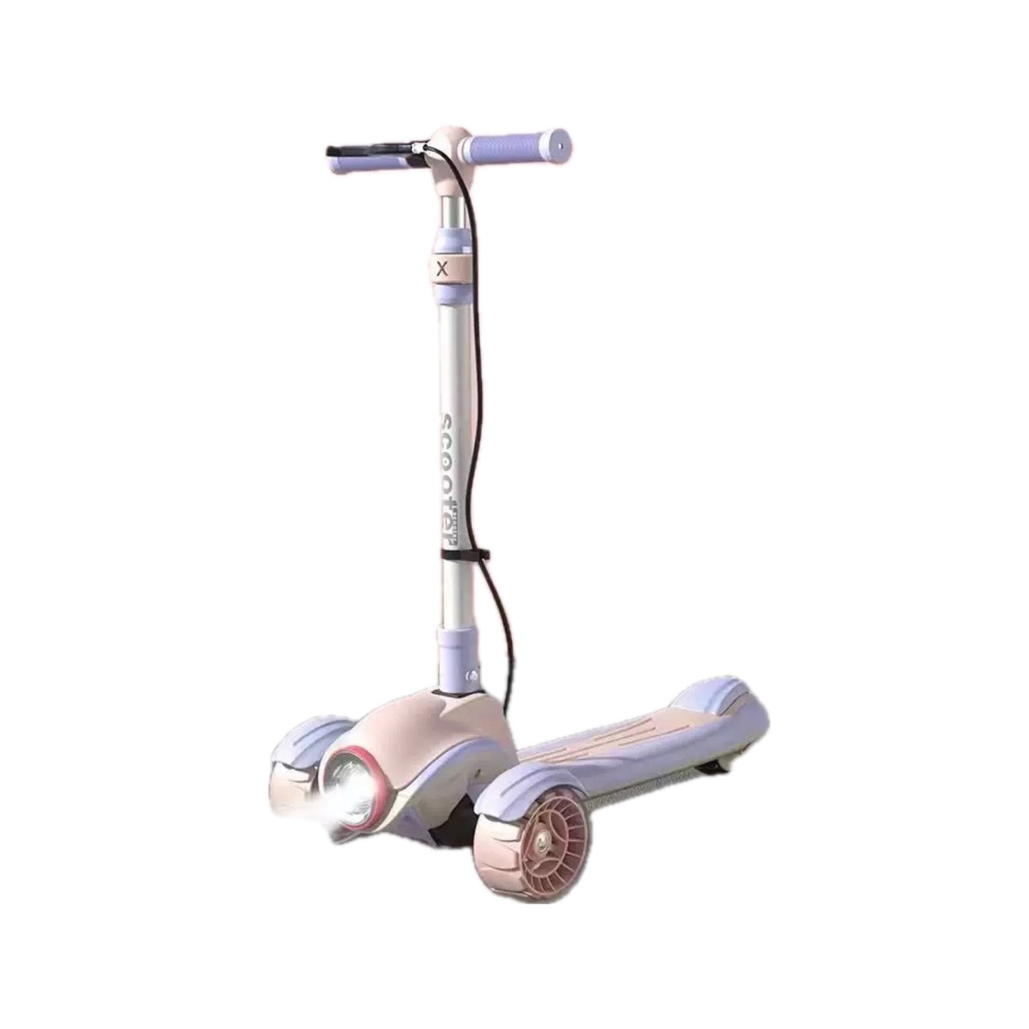 3-Wheel Scooter with Lights and Brake