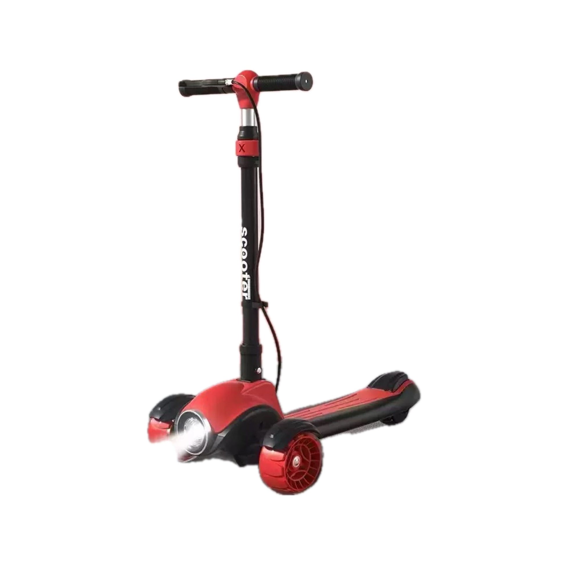 3-Wheel Scooter with Lights and Brake
