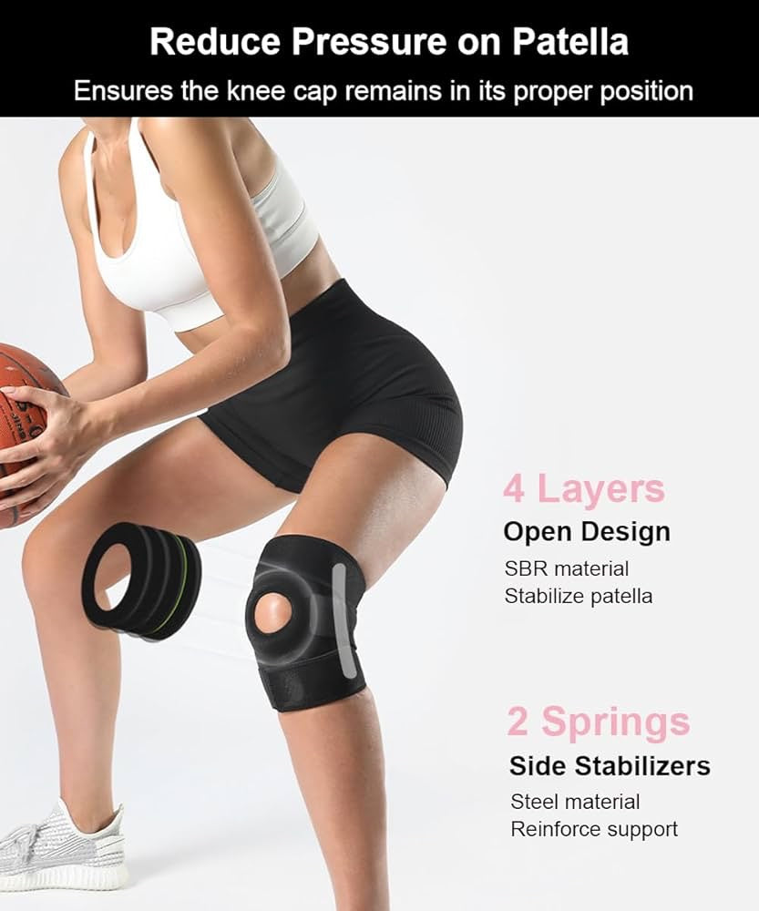 Open Patella Knee Support (Short)